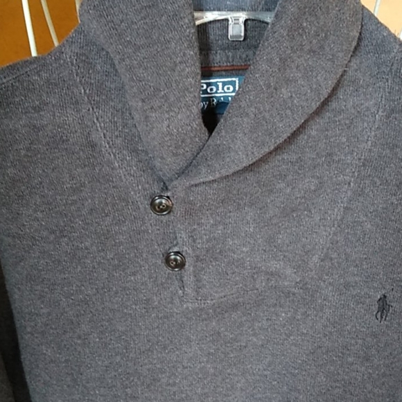 Ralph Lauren Polo Jersey Shawl Pullover - Picture 4 of 15